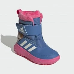 Ολοκαίνουργιο 😉 Casual | Lifestyle 👟 Sneakers Adidas Adidas X Disney Winterplay Frozen 🥾 Boots Focus Blue / Cloud White / Pulse Magenta 😀 -Παιδικά Παπούτσια Εκπτώσεις adidas adidas x disney winterplay frozen boots 10