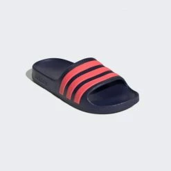 Εξοδος ⌛ Slides Adidas Adilette Aqua Slides Dark Blue / Turbo / Dark Blue ⭐ -Παιδικά Παπούτσια Εκπτώσεις adidas adilette aqua slides 4