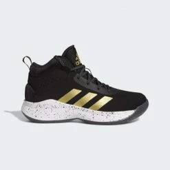 Το φθηνότερο ⌛ Μποτάκια Adidas Cross Em Up 5 K Wide Παιδικά Μπασκετικά Παπούτσια CBLACK/GOLDMT/FTWWHT ⌛