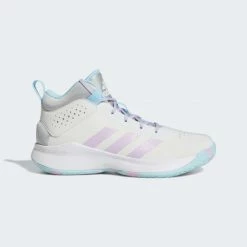 Προώθηση 💯 Μποτάκια Adidas Cross Em Up 5 K Wide Dash Grey / Bliss Lilac / Grey Two 👍