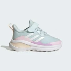 Προώθηση 😀 Casual | Lifestyle 👟 Sneakers Adidas FortaRun Sport Running Elastic Lace And Top Strap Almost Blue / Cloud White / Clear Pink 🌟