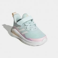 Προώθηση 😀 Casual | Lifestyle 👟 Sneakers Adidas FortaRun Sport Running Elastic Lace And Top Strap Almost Blue / Cloud White / Clear Pink 🌟 -Παιδικά Παπούτσια Εκπτώσεις adidas fortarun sport running elastic lace and top strap 22
