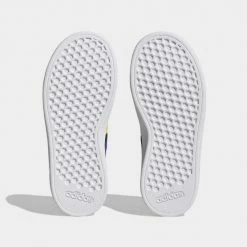 Εκπτωση 💯 Casual | Lifestyle 👟 Sneakers Adidas Grand Court Lifestyle Tennis Lace-Up 👟 Shoes Core Black / Lucid Blue / Court Green 🌟 -Παιδικά Παπούτσια Εκπτώσεις adidas grand court lifestyle tennis lace up shoes 3