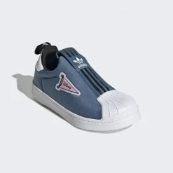 Προώθηση 💯 Casual | Lifestyle 👟 Sneakers Adidas Originals Disney Superstar 360 X 👟 Shoes Altered Blue / Cloud White / Core Black 🎁 -Παιδικά Παπούτσια Εκπτώσεις adidas originals disney superstar 360 x shoes 4