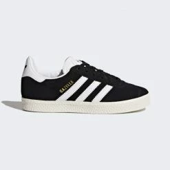 Best Pirce 👍 Casual | Lifestyle 👟 Sneakers Adidas Originals Gazelle Παιδικά Παπούτσια CBLACK/FTWWHT/GOLDMT 🔥