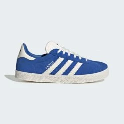 Πολύ καλή προσφορά 👏 Casual | Lifestyle 👟 Sneakers Adidas Originals Gazelle 👟 Shoes Glow Blue / Core White / Core Black 😍