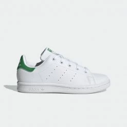 Καλύτερη πώληση 🌟 Casual | Lifestyle 👟 Sneakers Adidas Originals Stan Smith Παιδικά Παπούτσια FTWWHT/FTWWHT/GREEN 🎁