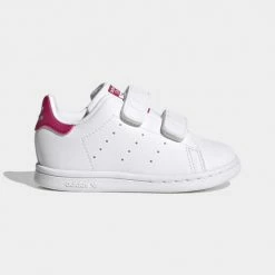 Κουπόνι 🛒 Casual | Lifestyle 👟 Sneakers Adidas Originals Stan Smith Βρεφικά Παπούτσια FTWWHT/FTWWHT/BOPINK 💯