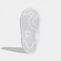 Κουπόνι 🛒 Casual | Lifestyle 👟 Sneakers Adidas Originals Stan Smith Βρεφικά Παπούτσια FTWWHT/FTWWHT/BOPINK 💯 -Παιδικά Παπούτσια Εκπτώσεις adidas originals stan smith cf i 3