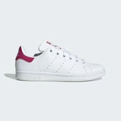 Κουπόνι 💯 Casual | Lifestyle 👟 Sneakers Adidas Originals Stan Smith Παιδικά Παπούτσια FTWWHT/FTWWHT/BOPINK 👏