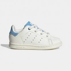 Η καλύτερη συμφωνία 🔔 Casual | Lifestyle 👟 Sneakers Adidas Originals Stan Smith 👟 Shoes Cloud White / Blue Bird / Light Blue ⌛