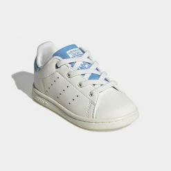 Η καλύτερη συμφωνία 🔔 Casual | Lifestyle 👟 Sneakers Adidas Originals Stan Smith 👟 Shoes Cloud White / Blue Bird / Light Blue ⌛ -Παιδικά Παπούτσια Εκπτώσεις adidas originals stan smith shoes 4