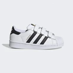 Η καλύτερη συμφωνία ⌛ Casual | Lifestyle 👟 Sneakers Adidas Originals Superstar Παιδικά Παπούτσια FTWWHT/CBLACK/FTWWHT 🔔