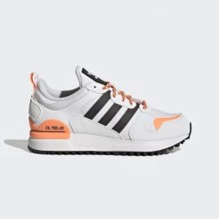 Εκπτωση ⭐ Casual | Lifestyle 👟 Sneakers Adidas Originals ZX 700 HD 👟 Shoes Cloud White / Core Black / Beam Orange 👏