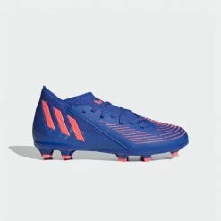 Αγορά 😀 Ποδόσφαιρο Adidas Performance Predator Edge.3 Fg Παιδικά Ποδοσφαιρικά Παπούτσια HIRBLU/TURBO/HIRBLU 🎉