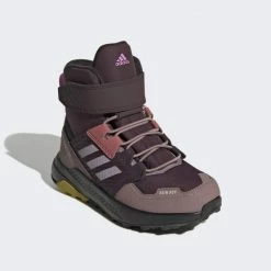 ΧΟΝΔΡΙΚΟ ΕΜΠΟΡΙΟ 😍 Μποτάκια Adidas Terrex Trailmaker High COLD.RDY Hiking 👟 Shoes Shadow Maroon / Matt Purple Met. / Pulse Lilac 👏 -Παιδικά Παπούτσια Εκπτώσεις adidas terrex trailmaker high coldrdy hiking shoes 4