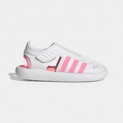 Flash Sale ⭐ Σανδάλια | Πέδιλα Adidas Water 🩴 Sandal C FTWWHT/BEAMPK/CLPINK 🌟