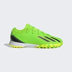 Ολοκαίνουργιο 😍 Ποδόσφαιρο Adidas X Speedportal.3 Turf 🥾 Boots Solar Green / Core Black / Solar Yellow 👏