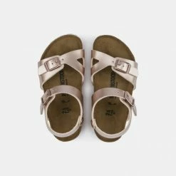 Flash Sale 😍 Σανδάλια | Πέδιλα Birkenstock Rio Παιδικά Σανδάλια ELECTRIC METALLIC COPPER 😀 -Παιδικά Παπούτσια Εκπτώσεις birkenstock bs classic rio kids bf electric metall 3