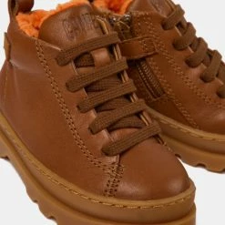 ΧΟΝΔΡΙΚΟ ΕΜΠΟΡΙΟ 👍 Μποτάκια Camper Παιδικά Μποτάκια BROWN 👏 -Παιδικά Παπούτσια Εκπτώσεις camper pavitra igar brutus ry fw abeja 4