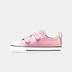 Προϋπολογισμός ⭐ Casual | Lifestyle 👟 Sneakers Converse Chuck Taylor All Star 2V Βρεφικά Παπούτσια MAGIC FLAMINGO/BLACK/WHITE 😍