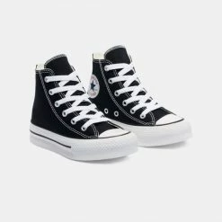 Εκπτωση 🔥 Μποτάκια Converse Chuck Taylor All Star Lift Παιδικά Μποτάκια BLACK/WHITE/BLACK ⌛ -Παιδικά Παπούτσια Εκπτώσεις converse chuck taylor all star eva lift canvas pla 3
