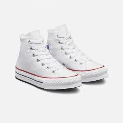 Εξοδος 😉 Μποτάκια Converse Chuck Taylor All Star Παιδικά Παπούτσια WHITE/GARNET/NAVY ⭐ -Παιδικά Παπούτσια Εκπτώσεις converse chuck taylor all star eva lift canvas pla 9