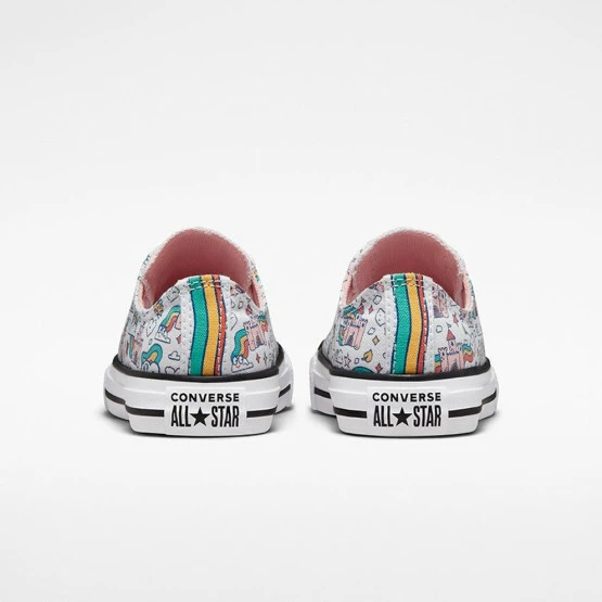 Αγορά 🧨 Casual | Lifestyle 👟 Sneakers Converse Chuck Taylor All Star Rainbow Castle Παιδικά Παπούτσια WHITE/STORM PINK/WASHED TEAL 👏 6 Αγορά 🧨 Casual | Lifestyle 👟 Sneakers Converse Chuck Taylor All Star Rainbow Castle Παιδικά Παπούτσια WHITE/STORM PINK/WASHED TEAL 👏 - Image 6