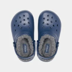 Προϋπολογισμός 😍 Σανδάλια | Πέδιλα Crocs Classic Clog Παιδικά Σανδάλια NAVY/CHARCOAL 🎉 -Παιδικά Παπούτσια Εκπτώσεις crocs classic lined clog k 10