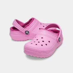 Καλύτερη πώληση 👏 Σανδάλια | Πέδιλα Crocs Classic Clog Παιδικά Σανδάλια Taffy Pink 💯 -Παιδικά Παπούτσια Εκπτώσεις crocs classic lined clog k 4