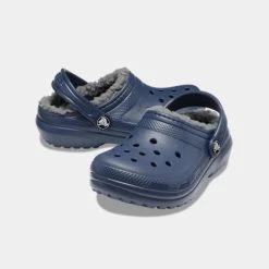 Προϋπολογισμός 😍 Σανδάλια | Πέδιλα Crocs Classic Clog Παιδικά Σανδάλια NAVY/CHARCOAL 🎉 -Παιδικά Παπούτσια Εκπτώσεις crocs classic lined clog k 9