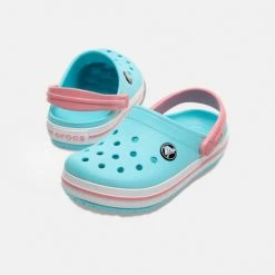 Προώθηση 😍 Σανδάλια | Πέδιλα Crocs Crocband Παιδικά Σανδάλια Ice Blue/White ⌛ -Παιδικά Παπούτσια Εκπτώσεις crocs crocband clog k 10