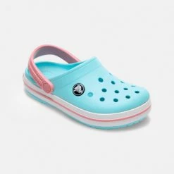Προώθηση 😍 Σανδάλια | Πέδιλα Crocs Crocband Παιδικά Σανδάλια Ice Blue/White ⌛ -Παιδικά Παπούτσια Εκπτώσεις crocs crocband clog k 9