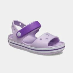Προϋπολογισμός ⌛ Σανδάλια | Πέδιλα Crocs Crocband Παιδικά Σανδάλια Lavender/Neon Purple ⌛ -Παιδικά Παπούτσια Εκπτώσεις crocs crocband sandal kids 2