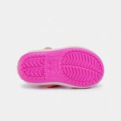 Ολοκαίνουργιο 🌟 Σανδάλια | Πέδιλα Crocs Crocband Kids' 🩴 Sandals Electric Pink/Cantaloupe 😀 -Παιδικά Παπούτσια Εκπτώσεις crocs crocband sandal kids 24