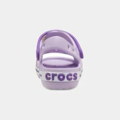 Προϋπολογισμός ⌛ Σανδάλια | Πέδιλα Crocs Crocband Παιδικά Σανδάλια Lavender/Neon Purple ⌛ -Παιδικά Παπούτσια Εκπτώσεις crocs crocband sandal kids 3