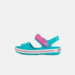 Best Pirce 🎁 Σανδάλια | Πέδιλα Crocs Crocband Παιδικά Σανδάλια Digital Aqua 🧨