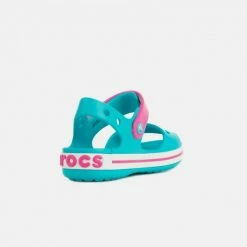 Best Pirce 🎁 Σανδάλια | Πέδιλα Crocs Crocband Παιδικά Σανδάλια Digital Aqua 🧨 -Παιδικά Παπούτσια Εκπτώσεις crocs crocband sandal kids 9