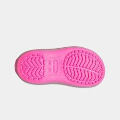 Best Pirce 🎁 Μποτάκια Crocs Winter Puff Παιδικές Μπότες Electric Pink/Light Grey 😀 -Παιδικά Παπούτσια Εκπτώσεις crocs winter puff boot kids 4