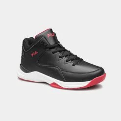 Ολοκαίνουργιο 🎁 Μποτάκια Fila Memory Dunk 2 Παιδικά Παπούτσια για Μπάσκετ BLACK RED TRUE 🥰 -Παιδικά Παπούτσια Εκπτώσεις fila memory dunk 2 lace footwear 9