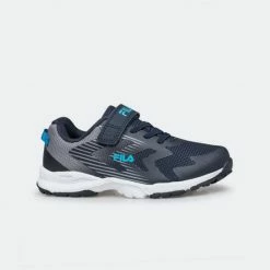 Προώθηση 👍 Τρέξιμο | Running Fila Memory Theros Velcro Παιδικά Παπούτσια για Τρέξιμο DARK BLUE OBSIDIAN BLUE 🎁