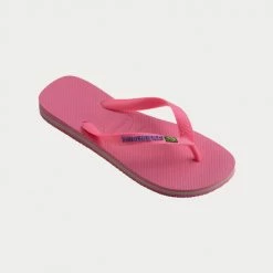 Πολύ καλή προσφορά ✨ Havaianas Σαγιονάρες και Slides Havainas Brasil Logo Παιδικές Σαγιονάρες CRYSTAL ROSE ⭐ -Παιδικά Παπούτσια Εκπτώσεις havaianas brasil logo kids 2