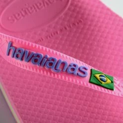 Πολύ καλή προσφορά ✨ Havaianas Σαγιονάρες και Slides Havainas Brasil Logo Παιδικές Σαγιονάρες CRYSTAL ROSE ⭐ -Παιδικά Παπούτσια Εκπτώσεις havaianas brasil logo kids 4
