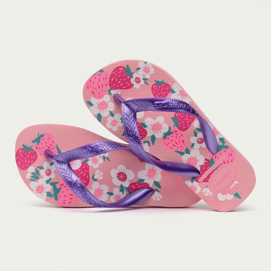 Πολύ καλή προσφορά 😉 Σαγιονάρες και Slides Havaianas Kids Flores Παιδικές Σαγιονάρες MACARON PINK 🧨 4 Πολύ καλή προσφορά 😉 Σαγιονάρες και Slides Havaianas Kids Flores Παιδικές Σαγιονάρες MACARON PINK 🧨 - Image 4
