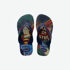 Καλύτερη πώληση 🌟 Σαγιονάρες και Slides Havaianas Max Herois Παιδικές Σαγιονάρες NAVY BLUE/NAVY BLUE 🤩