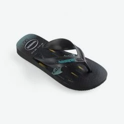 Flash Sale 👏 Σαγιονάρες και Slides Havaianas Max Herois Παιδικές Σαγιονάρες BLACK/BLACK/BLUE 😍 -Παιδικά Παπούτσια Εκπτώσεις havaianas kids max herois 6