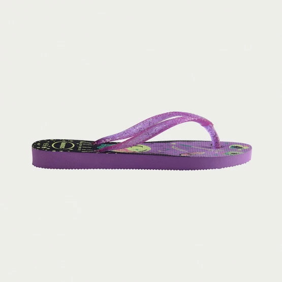 Νέος ❤️ Σαγιονάρες και Slides Havaianas Slim Fashion Παιδικές Σαγιονάρες PURPLE 🔥 2 Νέος ❤️ Σαγιονάρες και Slides Havaianas Slim Fashion Παιδικές Σαγιονάρες PURPLE 🔥 - Image 2