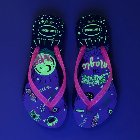 Νέος ❤️ Σαγιονάρες και Slides Havaianas Slim Fashion Παιδικές Σαγιονάρες PURPLE 🔥 5 Νέος ❤️ Σαγιονάρες και Slides Havaianas Slim Fashion Παιδικές Σαγιονάρες PURPLE 🔥 - Image 5