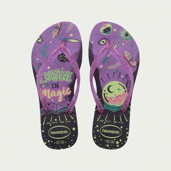 Νέος ❤️ Σαγιονάρες και Slides Havaianas Slim Fashion Παιδικές Σαγιονάρες PURPLE 🔥 1 Νέος ❤️ Σαγιονάρες και Slides Havaianas Slim Fashion Παιδικές Σαγιονάρες PURPLE 🔥