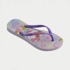 Κουπόνι 🎁 Σαγιονάρες και Slides Havaianas Slim Hello Kitty Παιδικές Σαγιονάρες QUIET LILAC 🎁 -Παιδικά Παπούτσια Εκπτώσεις havaianas kids slim hello kitty 2